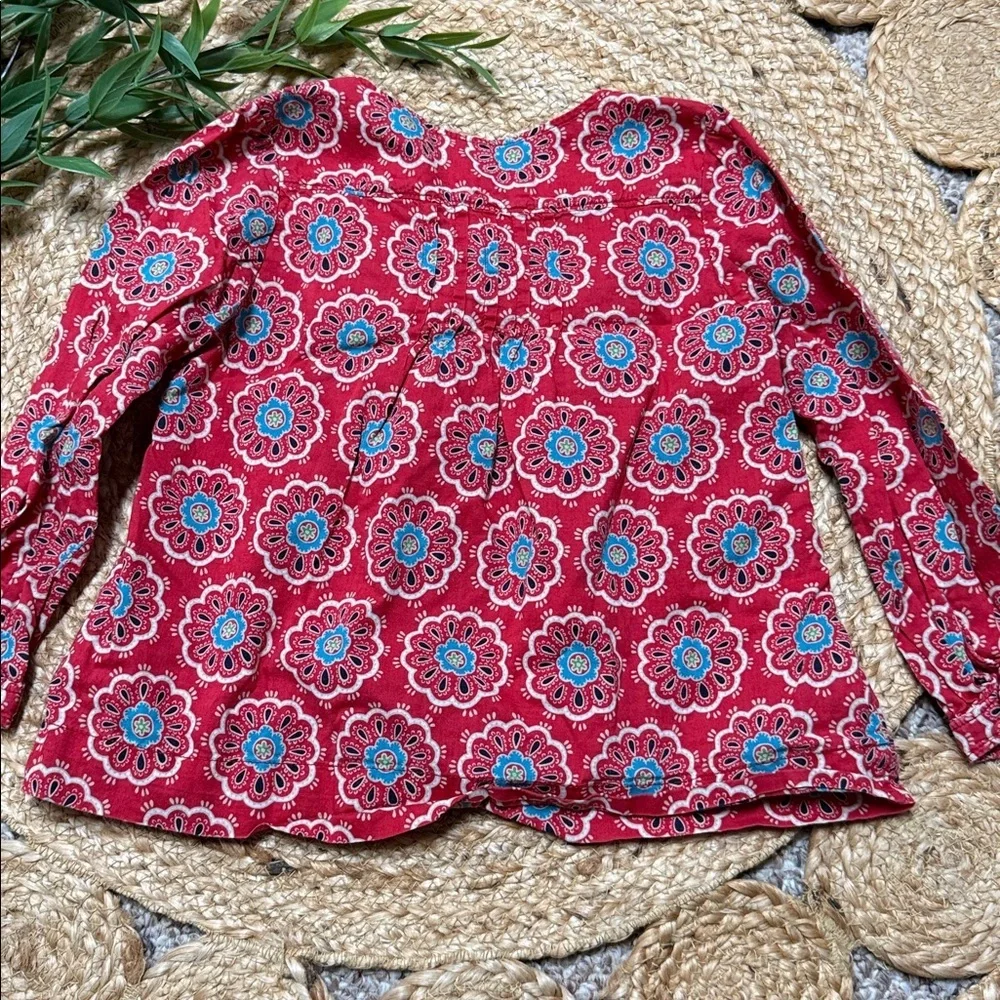 Baby gap Floral Tunic Blouse. Size 3-4